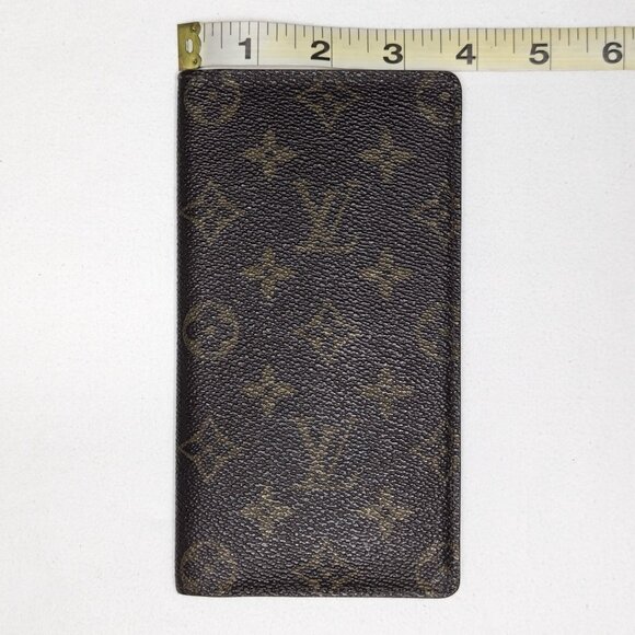 LOUIS VUITTON Monogram Logo Long Wallet and Cardholder Bifold Style Authentic - Picture 13 of 14